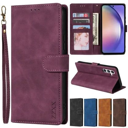 Wallet Card Slot Flip Leather Case for Samsung Galaxy A05s A07 A13 A14 A15 A16 A17 A26 A34 A35 A36 A52 A53 A54 A55 A56 A71 - Protective Phone Cover