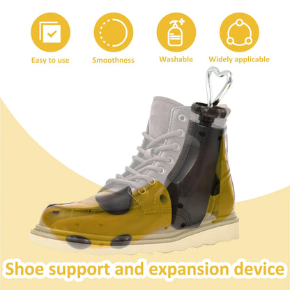 1/2 PCS Universal Adjustable Shoe Stretcher – Boot & Sneaker Widener with Steel Shaft for Men and Women