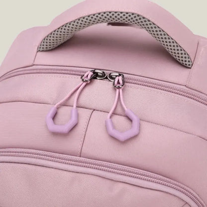 Water-Resistant Nylon Backpack for Women - Large Capacity and Durable Shoulder Bag
