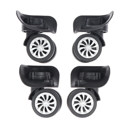 Universal 360° Swivel Suitcase Wheels — Replacement Trolley Luggage Wheels