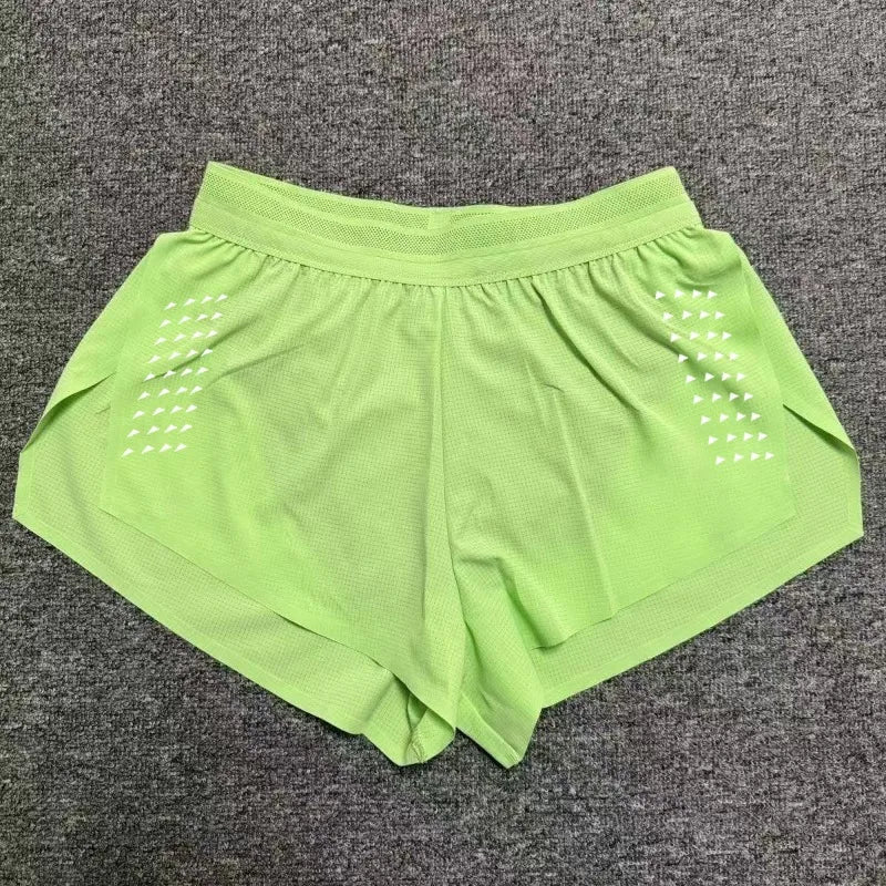 Men’s Lined Running Shorts - Lightweight Outdoor Sports & Beach Training Pants