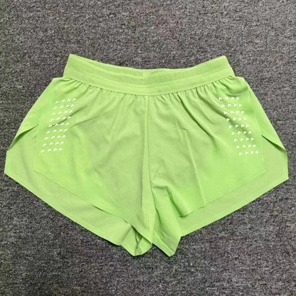 Men’s Lined Running Shorts - Lightweight Outdoor Sports & Beach Training Pants