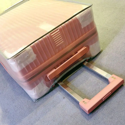 Transparent Waterproof Luggage Cover — Dustproof Protector for 16-30 Inch Suitcases