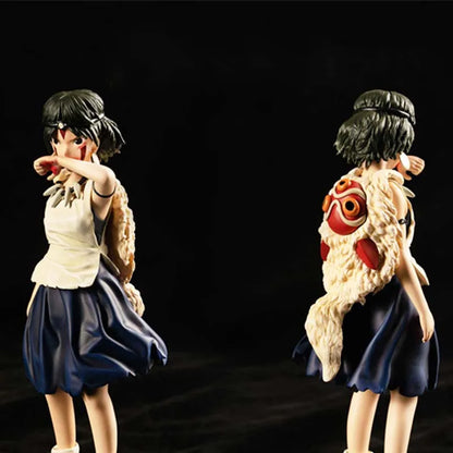 19cm Hayao Miyazaki Princess Mononoke Figure – San Standing PVC Anime Action Statue, Classic Model Toy Gift