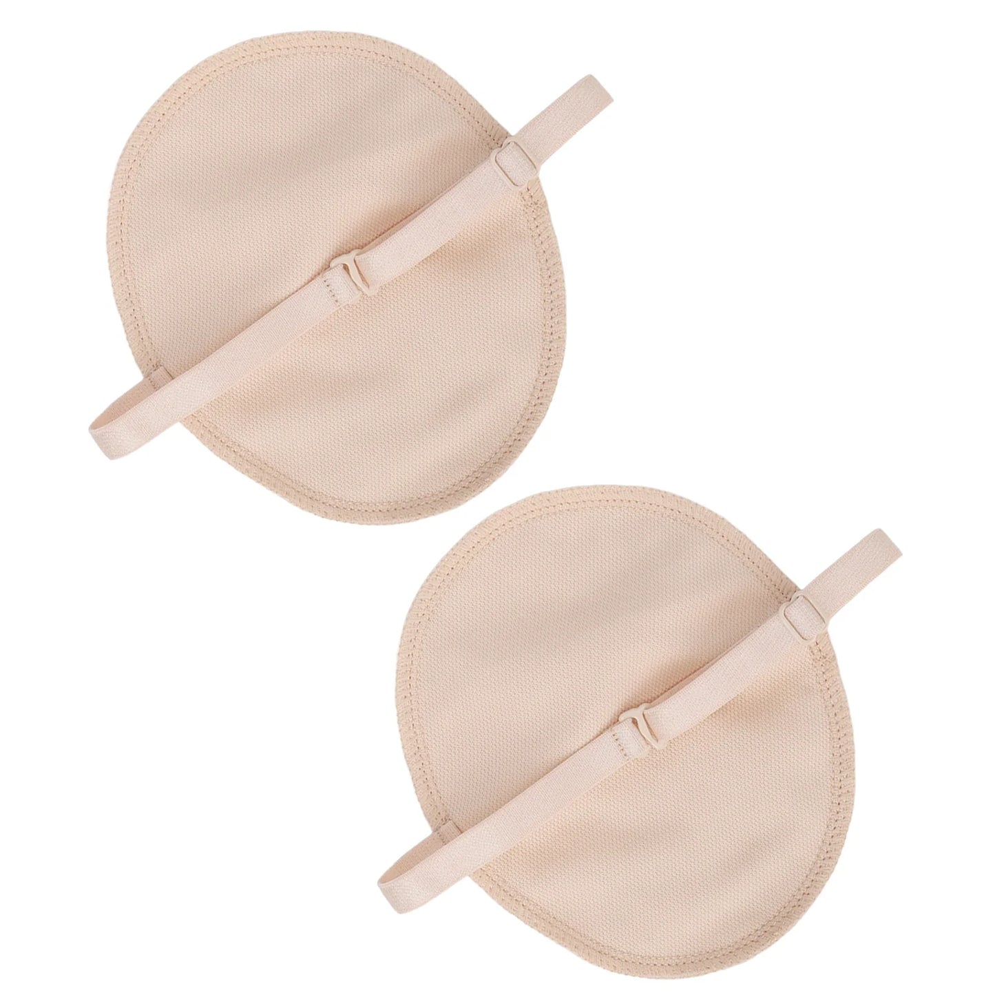 2pcs Reusable Underarm Pads – Breathable Cotton Sweat Pads for Women & Men, Adjustable Armpit Protection
