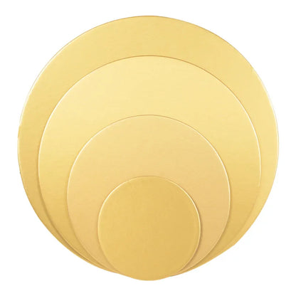 Round Cake Board Set (10/16/22/26cm) – Disposable Paper Bases for Cupcakes & Desserts