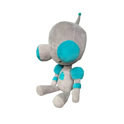 28cm Alien ET 3D Eyes Green Plush Toy – Invader ZIM GIR Dog Soft Stuffed Collectible, Christmas Gift for Children