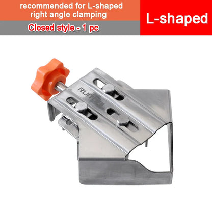 90° Positioning Squares Right Angle Clamps – Carpenter Clamping Tool for Woodworking & Cabinet Corner Assembly