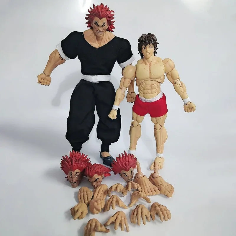 ST Baki Hanma Son of Ogre Action Figure – Hanma Yuujiro PVC Fighting Anime Model Toy Collection Gift