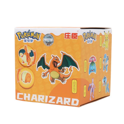 Pokemon Action Figures Set – Pikachu, Gengar, Dragonite, Snorlax & Pokeball Toys