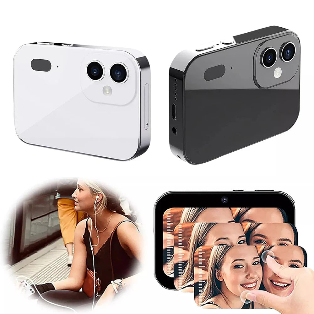 New 4K Digital Camera – Night Vision, Triple Lens, 3-Inch HD Touch Screen, 64MP, OTG Transmission, 3600mAh Battery