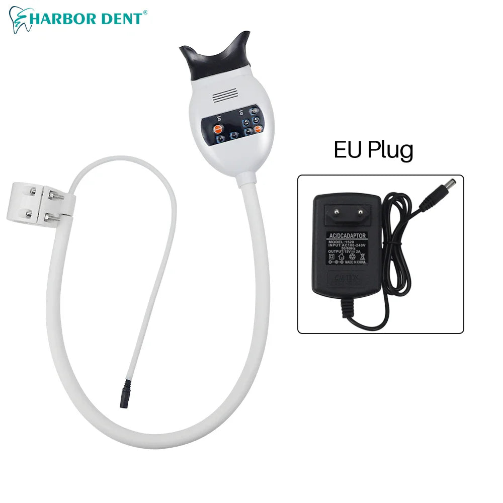 Dental Cold Light Lamp — 3-Color LED Teeth Whitening & Bleaching Accelerator for Dentistry