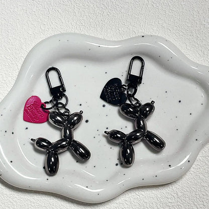 Y2K Balloon Dog Keychain – Cute Ins-Style Bag Pendant & Phone Charm for Girls