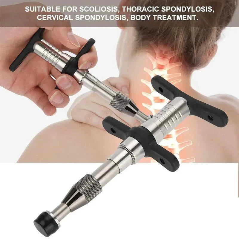 Manual Chiropractic Adjustment Tool – Activation Therapy Gun for Joint Correction, Limb Massage & Health Care Support
