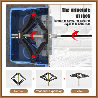 STONEGO 86mm Wall Mount Switch Box Repair Tool — Switch Cassette Repairer with Support Rod Electrician Accessory