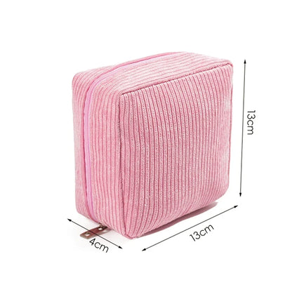 Sanitary Napkin Organizer Bag - Portable Multifunctional Travel Pouch for Makeup, Lipstick & Small Accessories