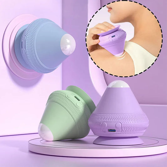 Wall-Mounted Fascia Cone Massager — Multi-Function Suction Cup for Back, Arm & Foot Muscle Relaxation and Trigger Point Therapy