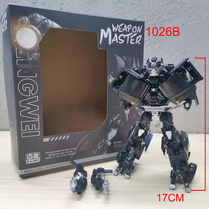 BAIWEI TW1026 Ironsheet Transformation Robot — SS14 Weapon Expert Truck to Car Action Figure (In Stock)