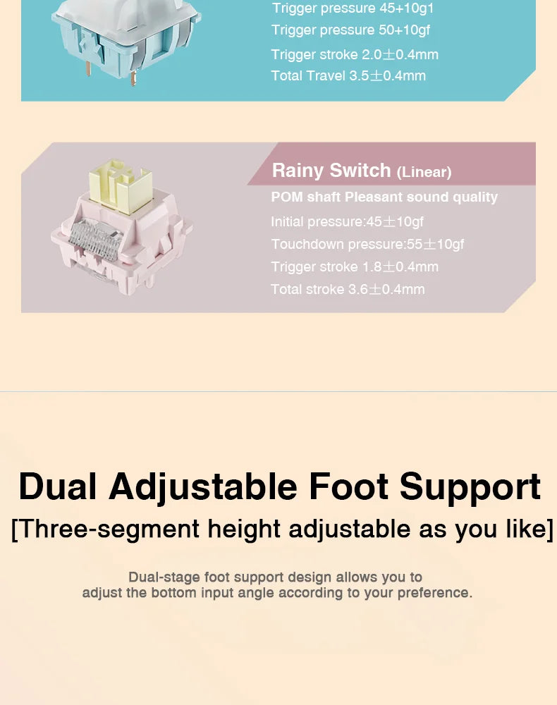 AULA F108 Pro Full-Size Gaming Keyboard – Wireless Bluetooth, Hot-Swappable Gasket Mount, Macro Keys, TFT Smart Display