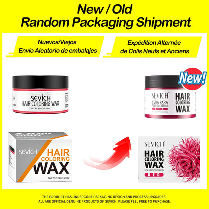 Temporary Hair Color Wax Kit – Washable Instant Hair Dye Cream for Men, Women & Kids, Party Cosplay, Blue, Purple, Red, Green