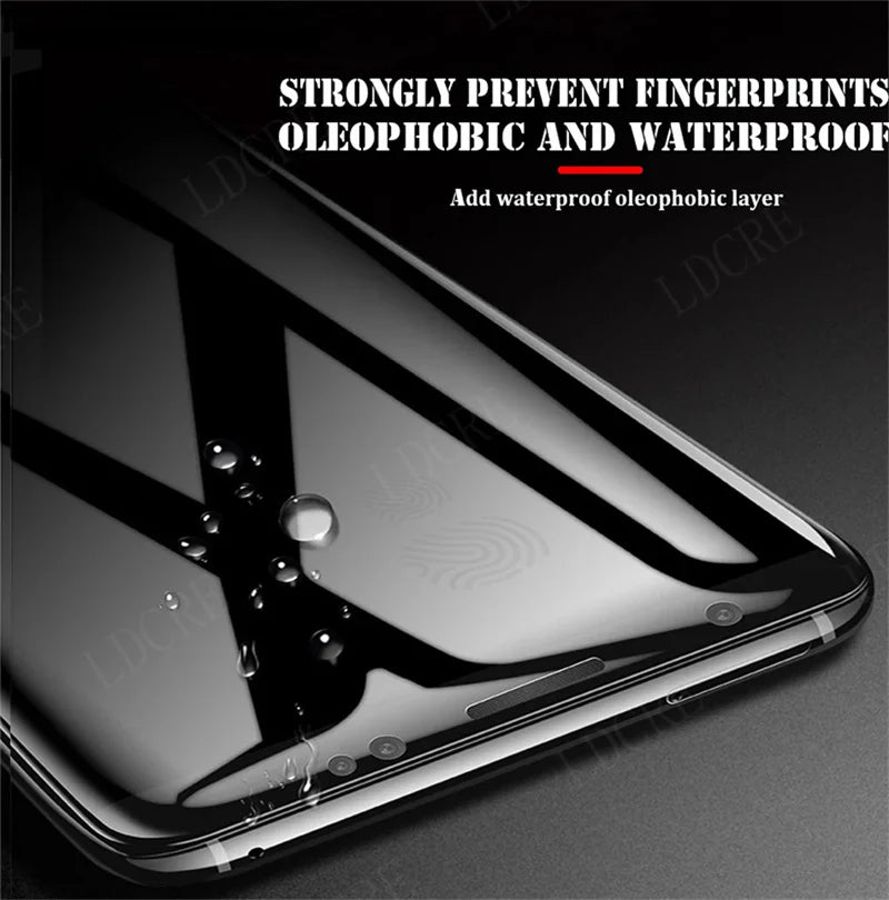 4 Pack Samsung Galaxy A52 Screen Protector – 9H Tempered Glass Full Cover with Strong Adhesive