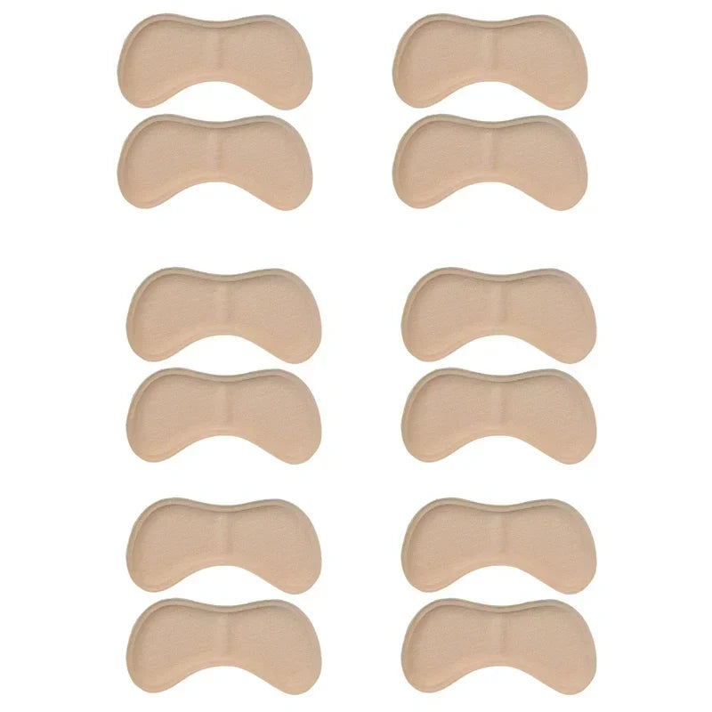 12PCS Heel Insoles Patch – Pain Relief Anti-Wear Cushion Pads with Adhesive Foot Care Inserts for Shoes