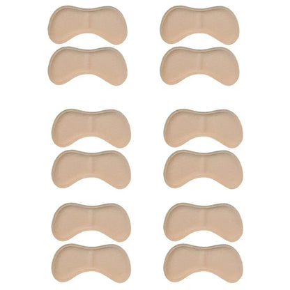 12PCS Heel Insoles Patch – Pain Relief Anti-Wear Cushion Pads with Adhesive Foot Care Inserts for Shoes