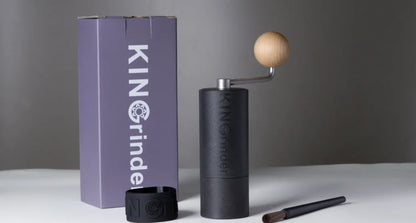 KINGrinder P0/P1/P2 Manual Coffee Grinder — Lightweight Stainless Steel Hand Grinder for Moka Pot & Drip Coffee