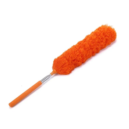 360° Electrostatic Dust Duster - Telescopic Flexible Microfiber Cleaning Brush with Stainless Steel Handle