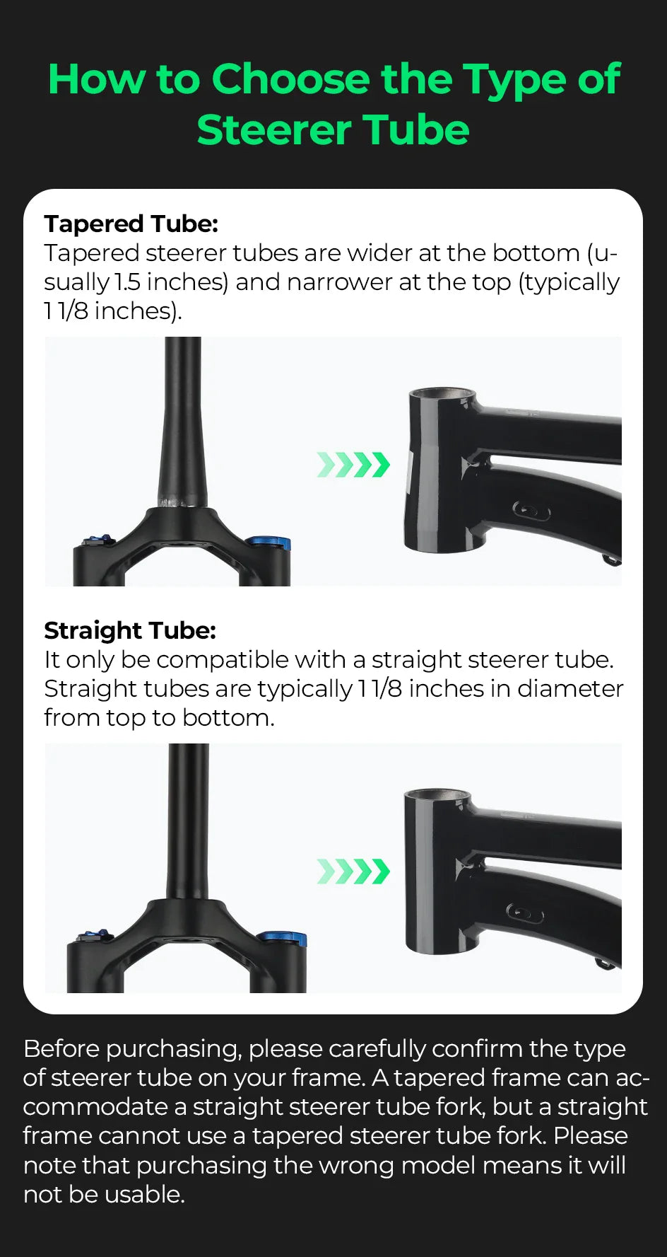 BOLANY Bike Air Fork – 27.5/29inch, 120mm Travel, Lightweight Magnesium Alloy Oil Air Suspension with Quick Release
