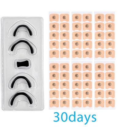 Nasal Breathing Dilator Starter Kit – Anti-Snoring Magnetic Nose Strips for Sleep & Sports Airflow Improvement