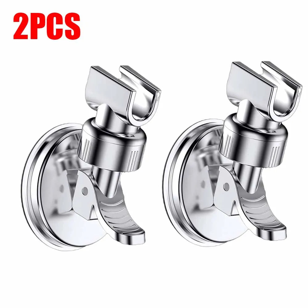 1-4PCS Adjustable Shower Rack — Strong Suction Cup Wall Mount Holder for Handheld Shower Heads