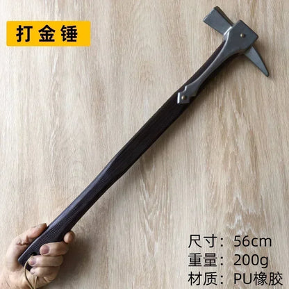 Cosplay Repair Tool Props Set - PU Simulation Hammer & Wrench Stage Performance Toy for Kids