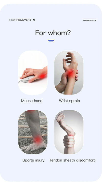 Wrist Brace for Carpal Tunnel — Hand Support with Splints for Arthritis, Tendonitis, Sprains, and Wrist Pain