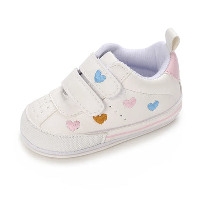Baby Girl Soft Sole Prewalker Shoes - Cute Infant First Walker Sneakers for 0–18 Months