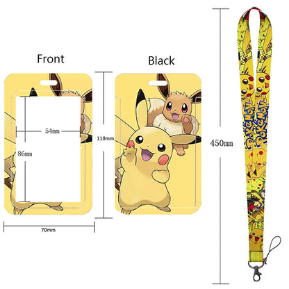 Neck Strap Lanyard for Keys and ID Cards – Badge Holder, Keychain, Key Rings, Fashion Accessory Gift