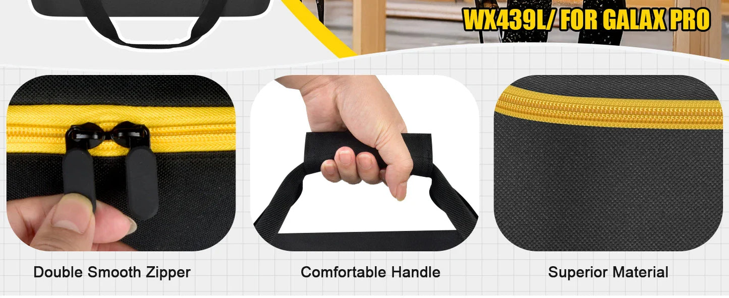 Hard Tool Carrying Case for DEWALT 20V Max & Compatible Circular Saws – Protective Organizer Bag (Case Only)