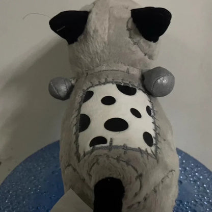 25cm Frankenweenie Sparky Dog Plush Toy – Soft Stuffed Animal Doll for Kids Birthday Gifts, Tim Burton Anime Collectible
