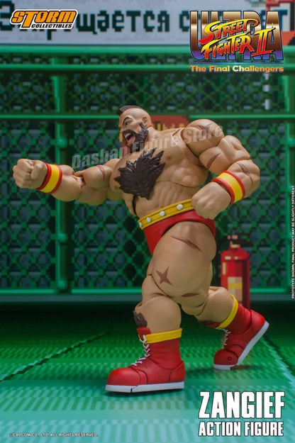 Storm Toys Street Fighter Zangief Action Figure – Movable Collectible Model from The Final Challengers