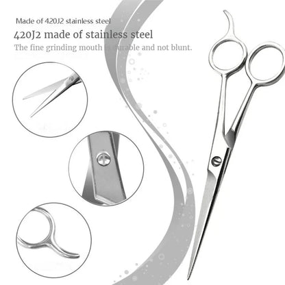 Professional Hairdressing Scissors – Stainless Steel Hair Cutting Shears for Barbers & Salon Stylists