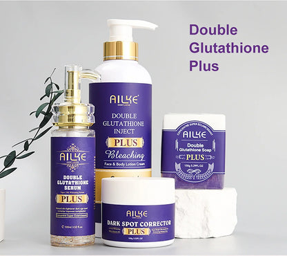 AILKE Glutathione Lightening Body Lotion – Moisturizing & Hydrating for Even Skin Tone and Dark Spot Improvement