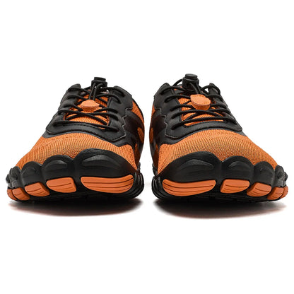 HOBIBEAR Unisex Barefoot Wide Toe Sneakers – Zero Drop Outdoor Running & Beach Walking Shoes with Elastic Band