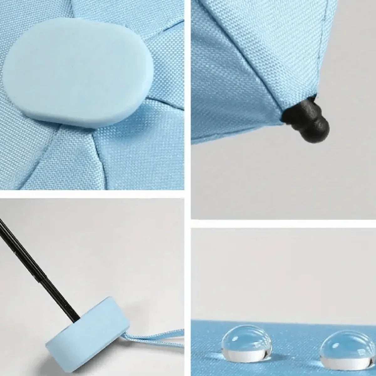 Ultra-Light Portable Mini Umbrella — Sixfold UV-Resistant Travel Umbrella (1pc)