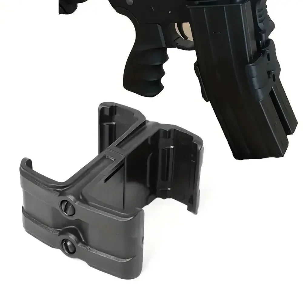 Universal Dual Parallel Rifle Magazine Clip — AK, AR15, M4 Speed Loader Accessory