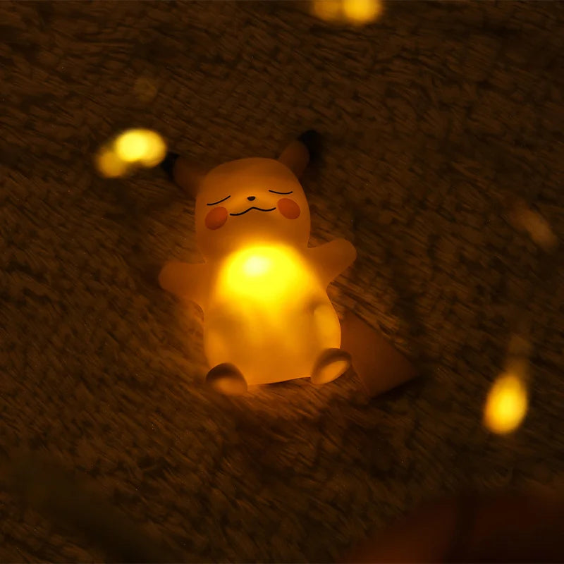 Pokemon Pikachu Night Light – Glowing Bedside Lamp & Cute Toy for Kids’ Birthday or Christmas Gift