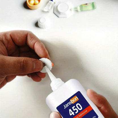 High-Strength Shoe Repair Glue - Universal Waterproof Welding Agent for Glass, Plastic, and Oily Surfaces