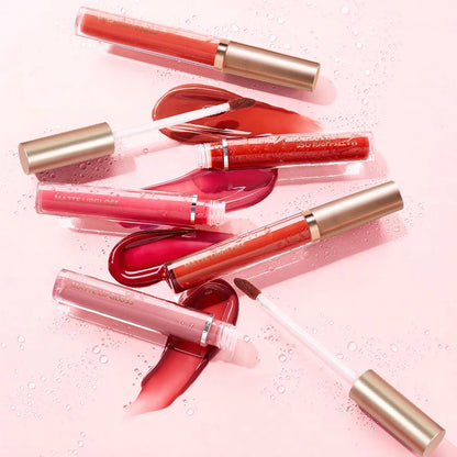 Matte Lip Gloss Set – AB Two-Pack Red Lip Gloss, Long-Lasting & Non-Staining