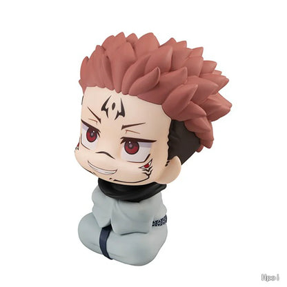 10cm Jujutsu Kaisen Q-Version Anime Figures — Satoru Gojo, Geto Suguru, Fushiguro Toji & Okkotsu Yuta Action Collectibles