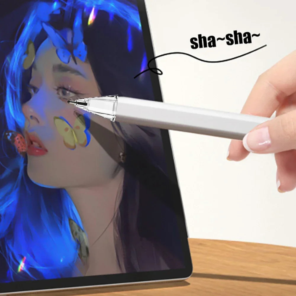 4X Replacement Tips for Apple Pencil 1 & 2 | Soft Silicone Protective Nibs for Touch Screen Stylus