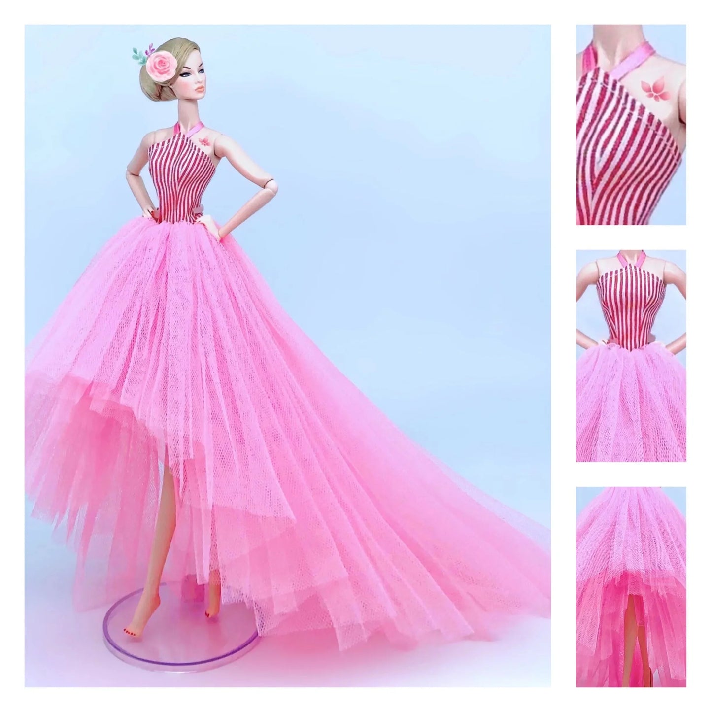 Barbie & 30cm BJD Doll Clothes — Princess, Wedding & Long Gown Dress Accessories for Doll Houses